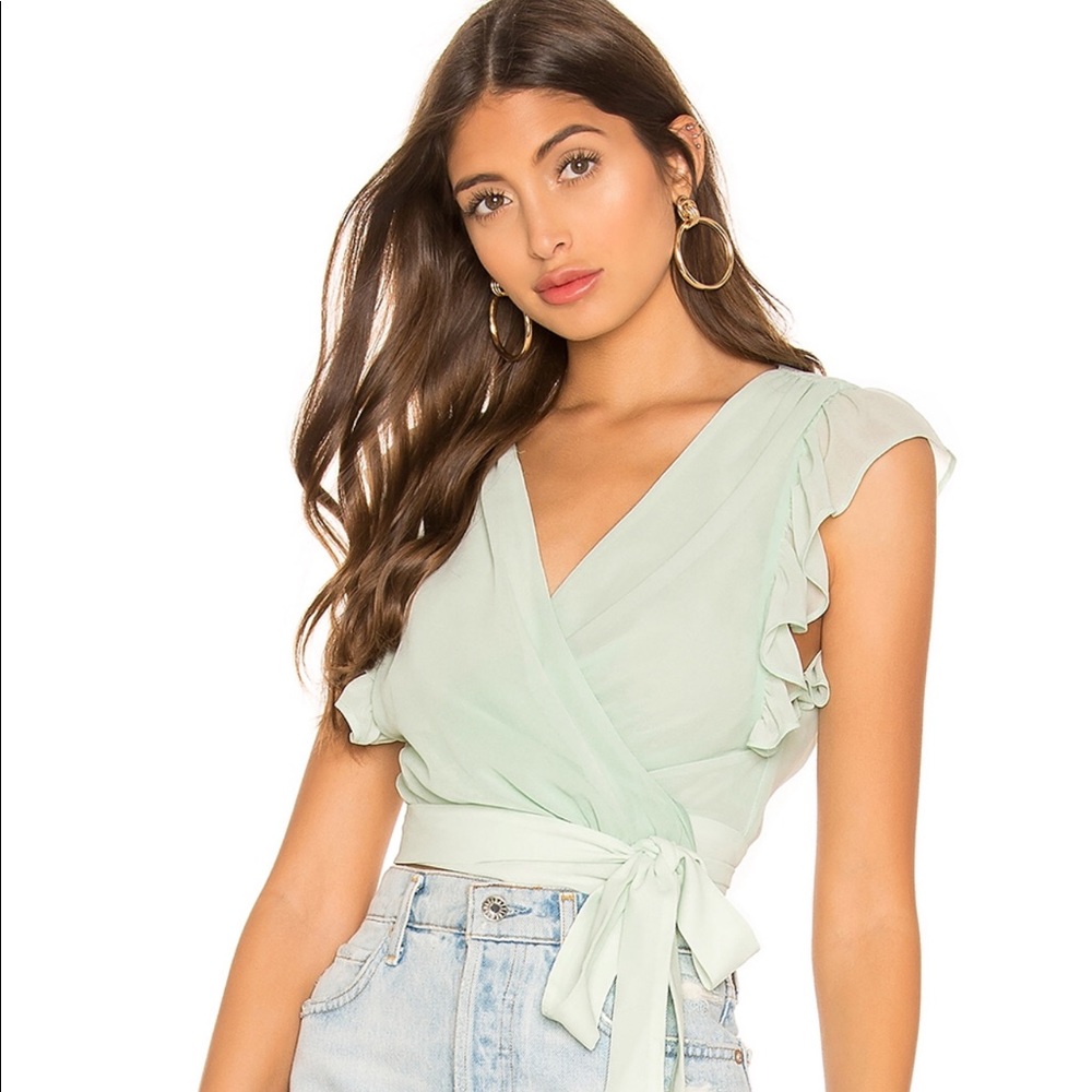 Revolve summer crop top
